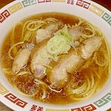 鶏チャーシュー麺